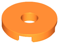 Tile, Round 2 x 2 with Hole