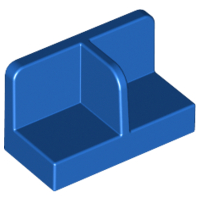 Panel 1 x 2 x 1 with Rounded Corners and Center Divider