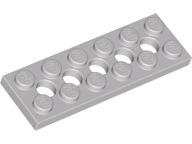Technic, Plate 2 x 6 with 5 Holes