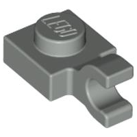 Plate, Modified 1 x 1 with U Clip (Horizontal Grip)