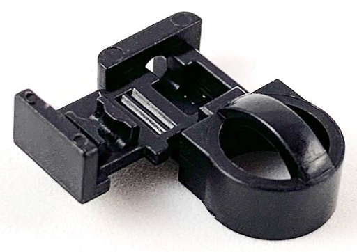 [P 6644 (Black)] Technic, Flex Cable End, Ball Connection with Cage