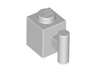 Brick, Modified 1 x 1 with Bar Handle