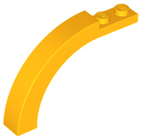 Arch 1 x 6 x 3 1/3 Curved Top