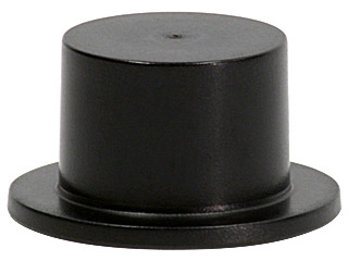 [P 3878 (Black)] Minifigure, Headgear Hat, Top Hat