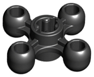 Technic Knob Cog / Gear / Wheel