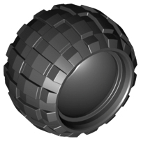 [P 6579 (Black)] Tire 43.2 x 28 S Balloon Small