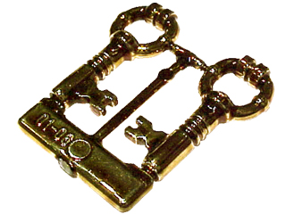 Minifigure, Utensil Keys, 2 on Sprue
