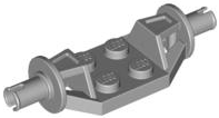 Plate, Modified 2 x 2 with Wheels Holder Wide - Technic Pins