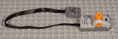 [P bb0339c01 (Light Bluish Gray)] Electric Pole Reverser / Polarity Switch with Black Lead, Power Functions