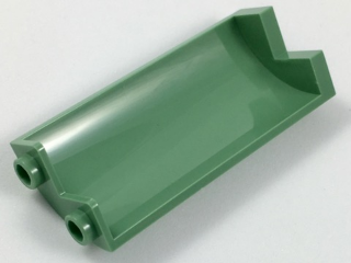 Cylinder Quarter 2 x 2 x 5 with 1 x 1 Cutout