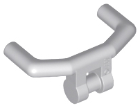 Minifigure, Utensil Handlebars with Angular Handles