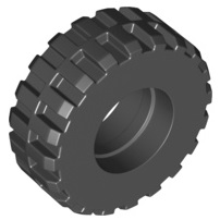 [P 35578 (Black)] Tire 37 x 14