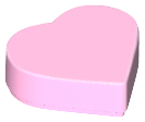 Tile, Round 1 x 1 Heart