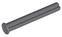 [P 87083 (Dark Bluish Gray)] Technic, Axle  4L with Stop