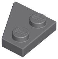 Wedge, Plate 2 x 2  Right