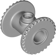 [P 78333 (Light Bluish Gray)] String Reel 2 x 2 x 2 Drum with Stud