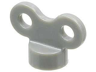 [P 98375 (Flat Silver)] Minifigure, Utensil Toy Winder Key