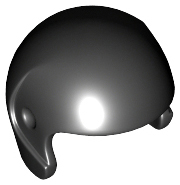 Minifigure, Headgear Helmet Sports/Flight