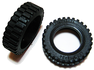 [P 2696 (Black)] Tire 13 x 24 Model Team