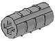 [P 6538 (Light Gray)] Technic, Axle Connector 2L (Ridged Undetermined Type)