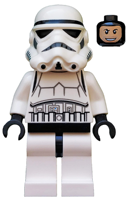 [M sw0366 (No Colour)] Stormtrooper (Detailed Armor, Patterned Head, Dotted Mouth Pattern)