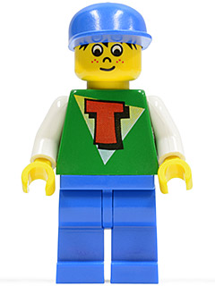 [M tim004 (No Colour)] Time Cruisers - Timmy with Blue Legs, Blue Cap