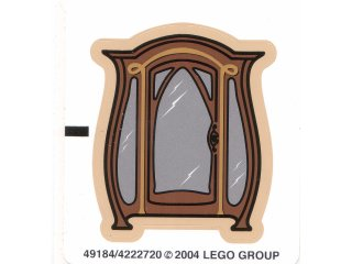 [P 4752stk01 (No Colour)] Sticker Sheet for Set 4752 - (49184/4222720)