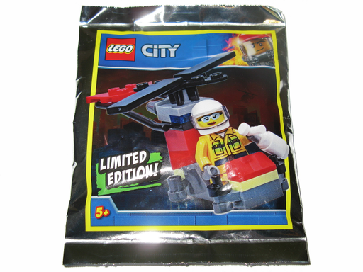 [S 951905-1 (No Colour)] Firefighter Woman with Helicopter foil pack