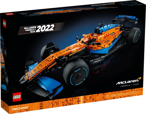 [S 42141-1 (No Colour)] McLaren Formula 1 Team 2022 Race Car