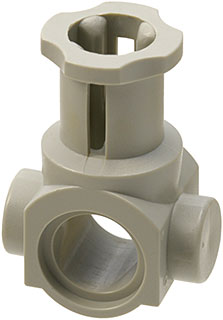 [P 3651 (Light Gray)] Technic, Axle and Pin Connector