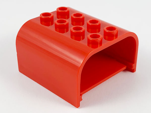 [P 33325 (Red)] Container, Mailbox 4 x 4