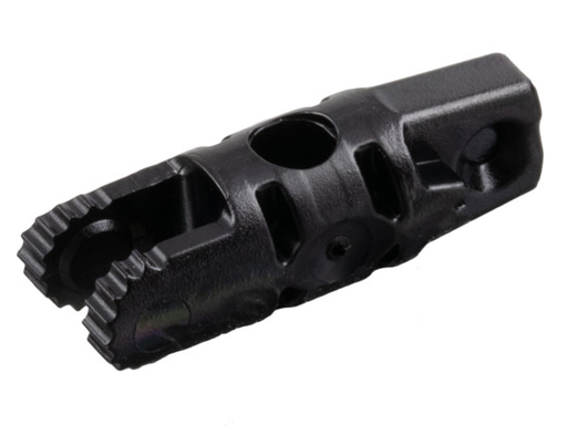 Hinge Cylinder 1 x 3 Locking with 1 Finger and 2 Fingers on Ends, 9 Teeth, with Hole