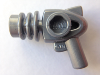 Minifigure, Weapon Space Ray Gun - Rounded Heat Diffusers