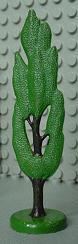 [P FTCypH (Green)] Plant, Tree Flat Cypress painted with hollow base