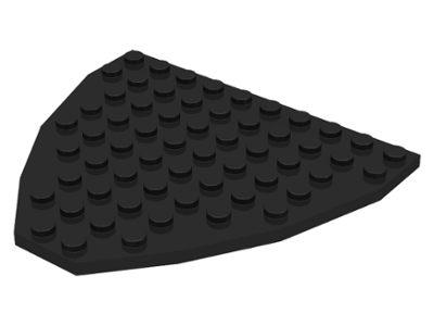 Wedge, Plate 9 x 10 (Boat Bow Plate)