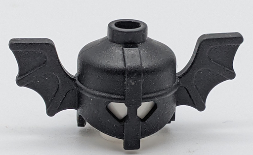 Minifigure, Headgear Helmet with Bat Wings