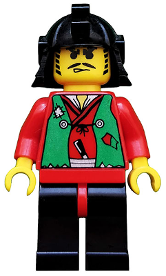 [M cas053 (No Colour)] Ninja - Robber, Green