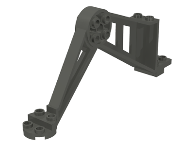 [P 30212 (Dark Gray)] Support Leg Large (Insectoids)