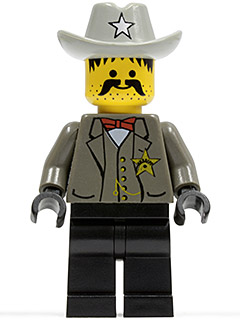 [M ww021 (No Colour)] Sheriff (Wild Wyatt West / Duke)