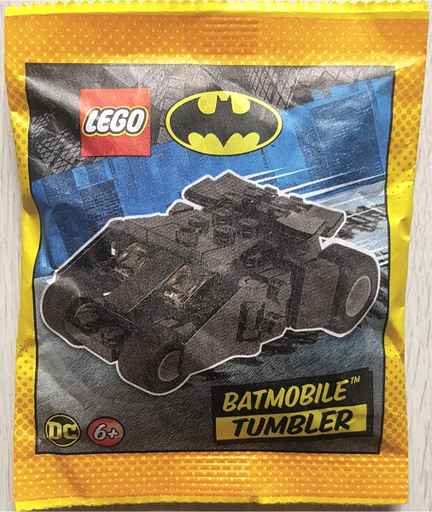 [S 212328-1 (No Colour)] Batmobile Tumbler paper bag