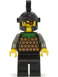 [M cas041 (No Colour)] Knights Kingdom I - Gilbert the Bad, Black Dragon Helmet