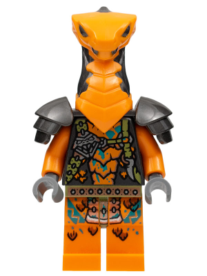 [M njo752 (No Colour)] Boa Destructor - Harness Torso, Orange Head, Shoulder Pads