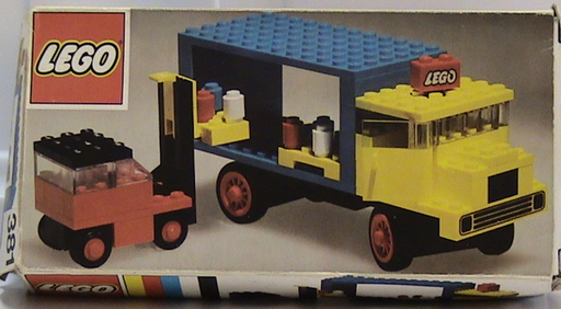 [S 381-1 (No Colour)] Lorry and Fork Lift Truck