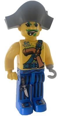 [M 4j015 (No Colour)] Pirates - Captain Kragg