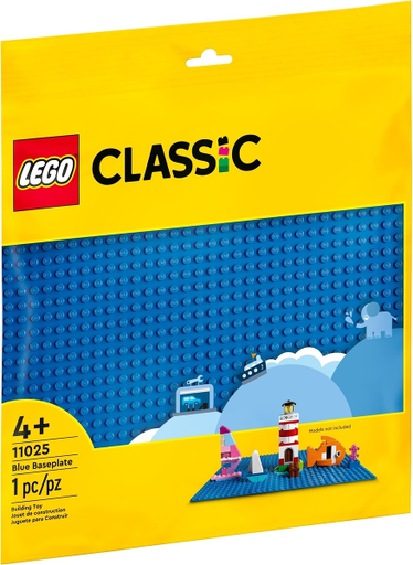 [S 11025-1 (No Colour)] Blue Baseplate