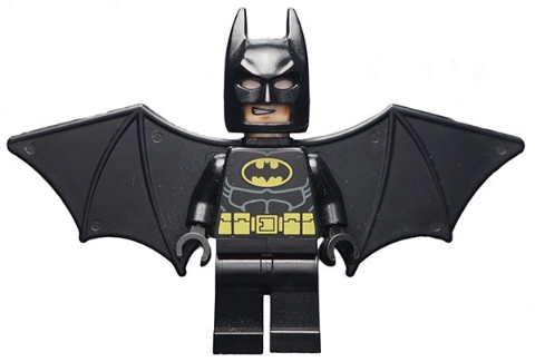 [M sh048 (No Colour)] Batman - Black Wings, White Headband