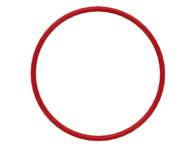 Rubber Belt Medium (Round Cross Section) - Approx. 3 x 3