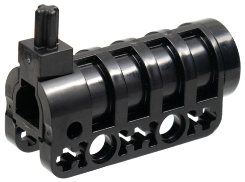 [P 32074c01 (Black)] Projectile Launcher, Cannon, Round Bottom