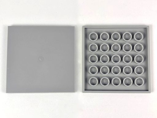 Tile 6 x 6 with Bottom Tubes