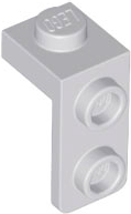 [P 79389 (Light Bluish Gray)] Bracket 1 x 1 - 1 x 2